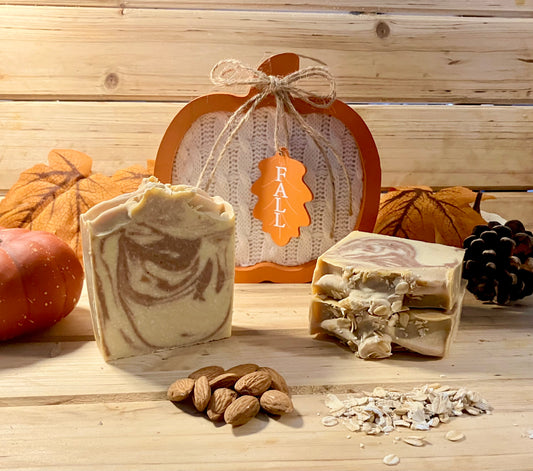 Almond Oatmeal Fall Season Soap